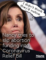 House Speaker Nancy Pelosi was slammed after she attempted to slip in a Hyde amendment loophole into the coronavirus stimulus package. 